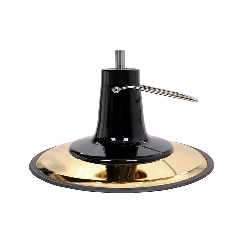 Pompe hydraulique pour chaise de barbier Vintage HZ22GD, avec base dorée