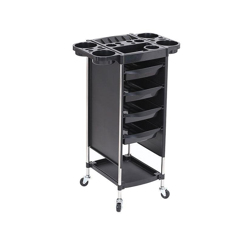 HZ2029Z Chariot roulant pour salon de coiffure avec plan de travail