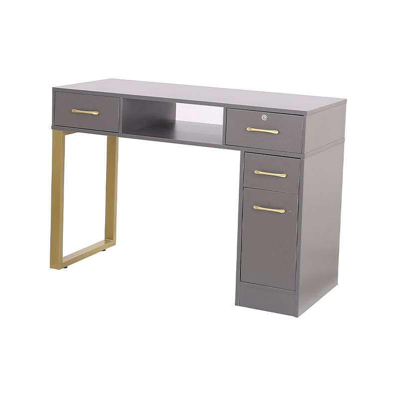 HZ2091 / HZ2091H Station de manucure polyvalente avec armoire de rangement et tiroirs