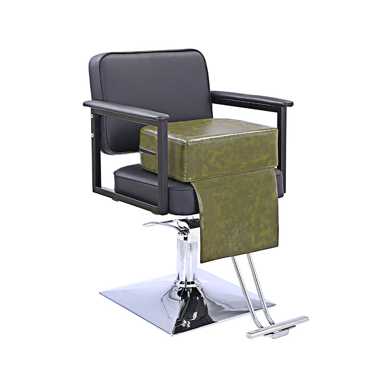Coussin en cuir surdimensionné pour enfants, siège rehausseur pour salon de coiffure, HZ8101BR / HZ8101GR / HZ8101