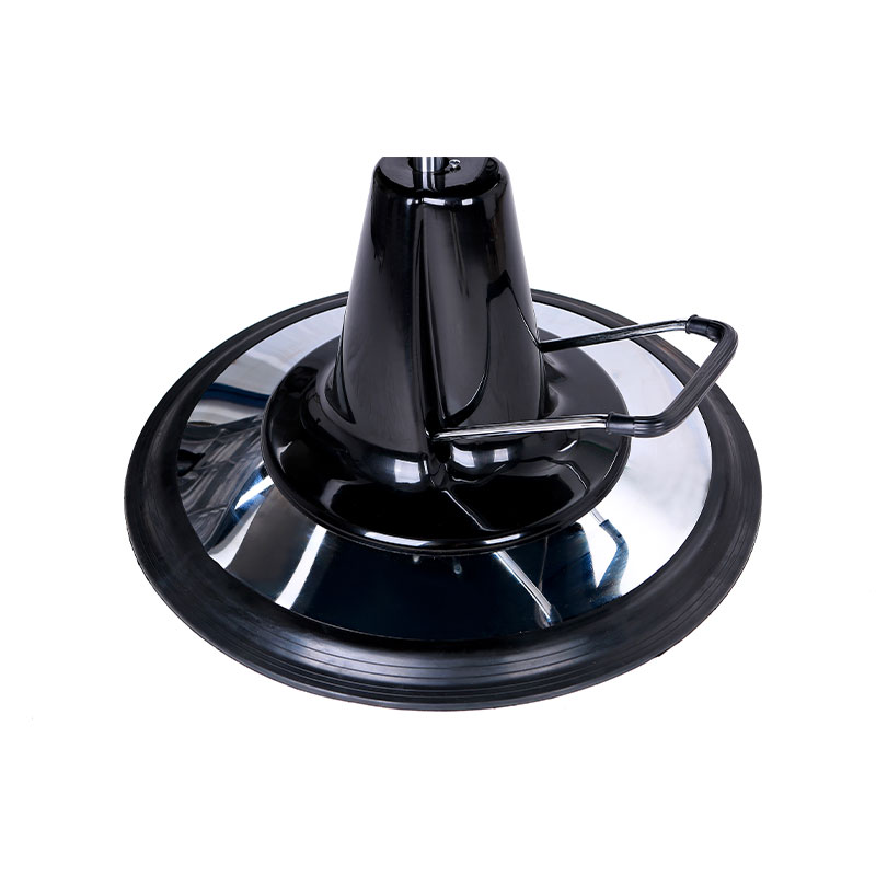 HZ22DY Pompe hydraulique pour chaise de barbier vintage avec base argentée