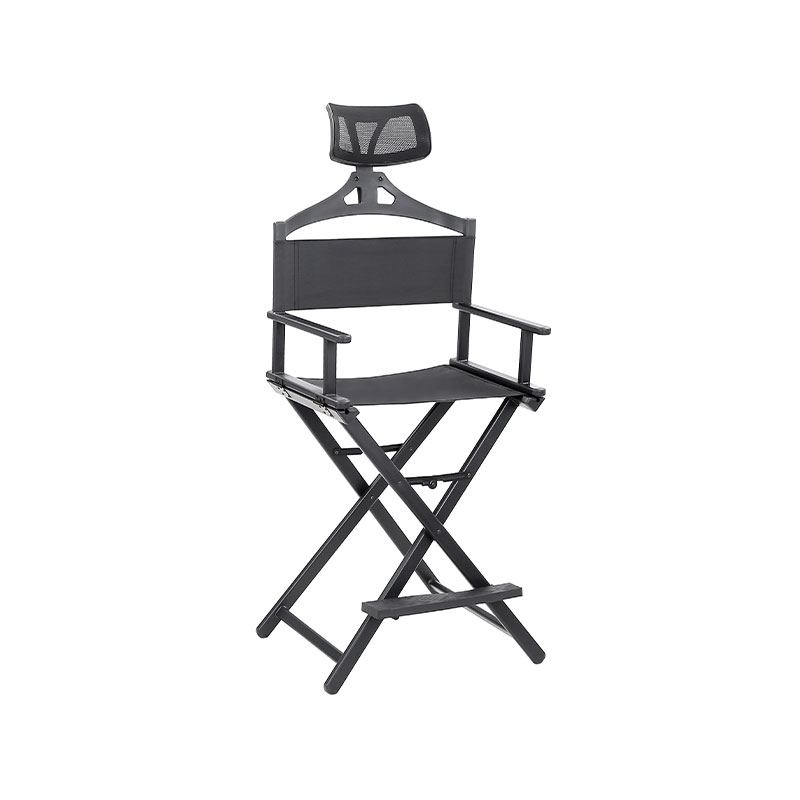 HZ2008Z Chaise de maquillage pliable portable avec appui-tête