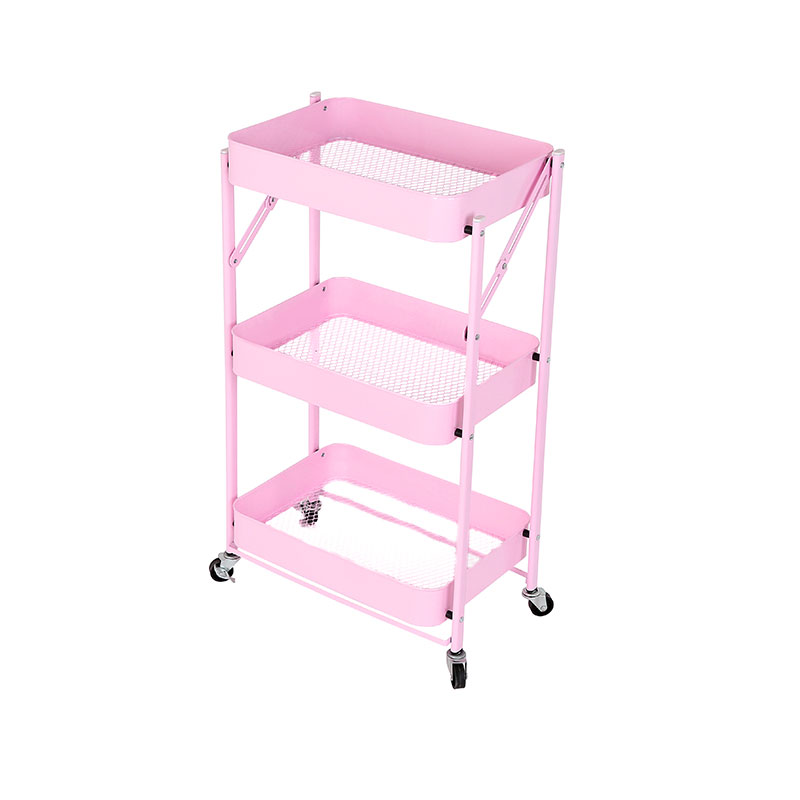 HZ2060B / HZ2060P / HZ2060W Étagère de salon multifonctionnelle pliante mobile