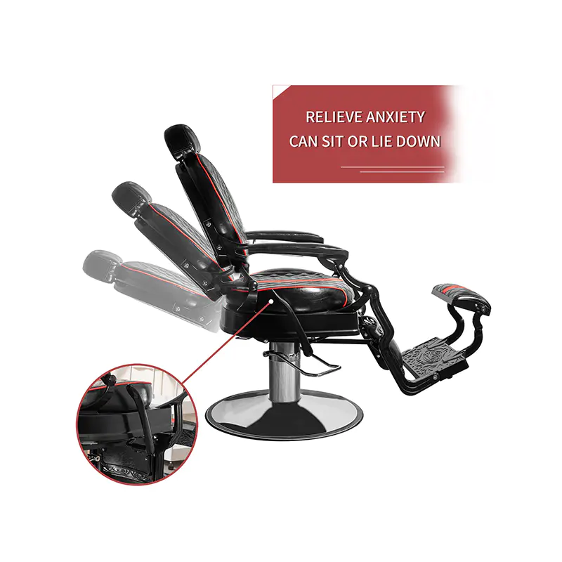 HZ87102WB/HZ87102BK/HZ87102WU/HZ87103/HZ87102RB Meubles de salon de coiffure vintage de style assorti aux couleurs