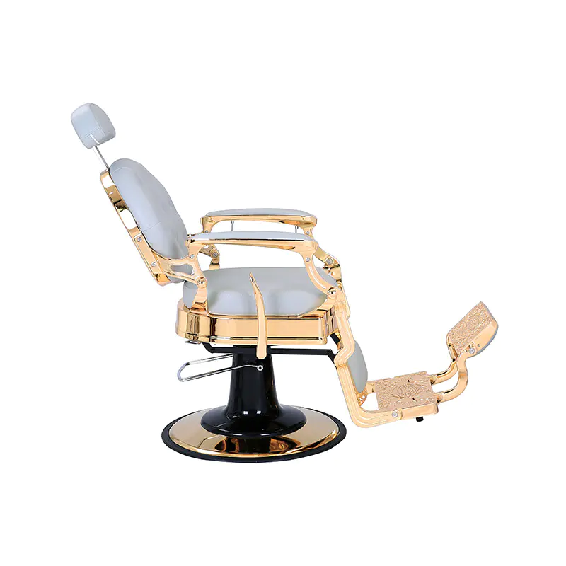 HZ8799B-K / HZ8799B-R / HZ8799G-R / HZ8799H-Z Chaise de barbier noire avec cadre doré