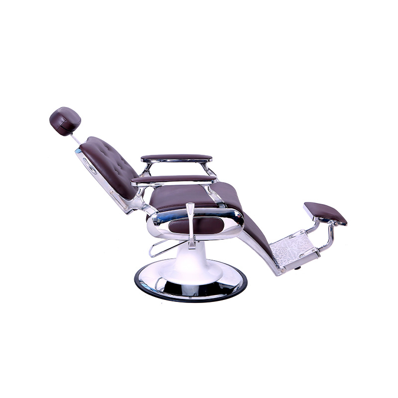 HZ8796BR/HZ8796BK/HZ8796Z chaise de barbier avec dossier à boucle rouge Vintage