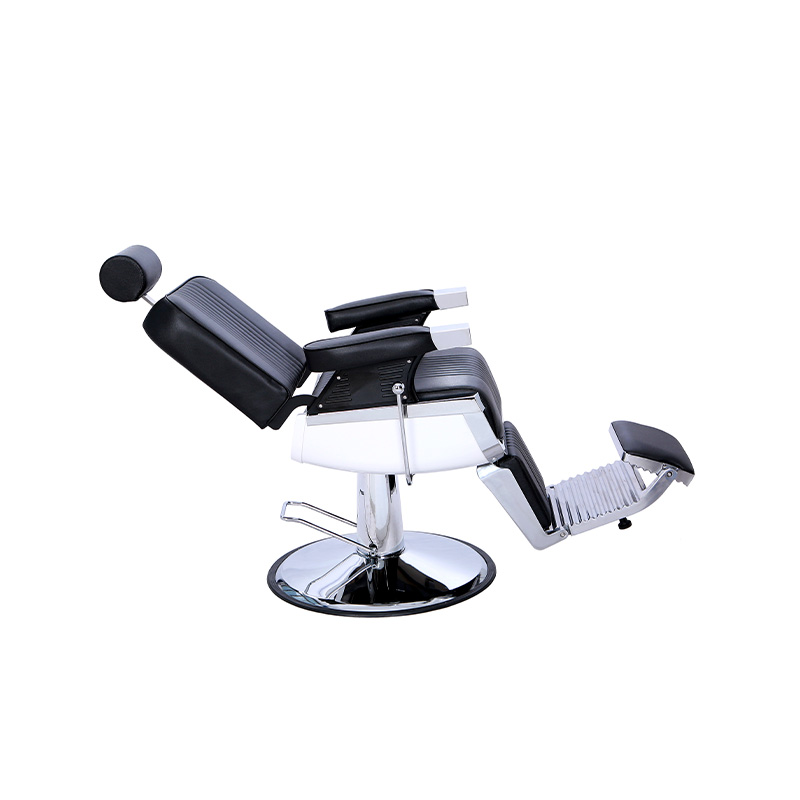 HZ8740BK/HZ8740BR/HZ8740RD/HZ8740BW/HZ8740RW chaise de barbier classique inclinable hydraulique rouge