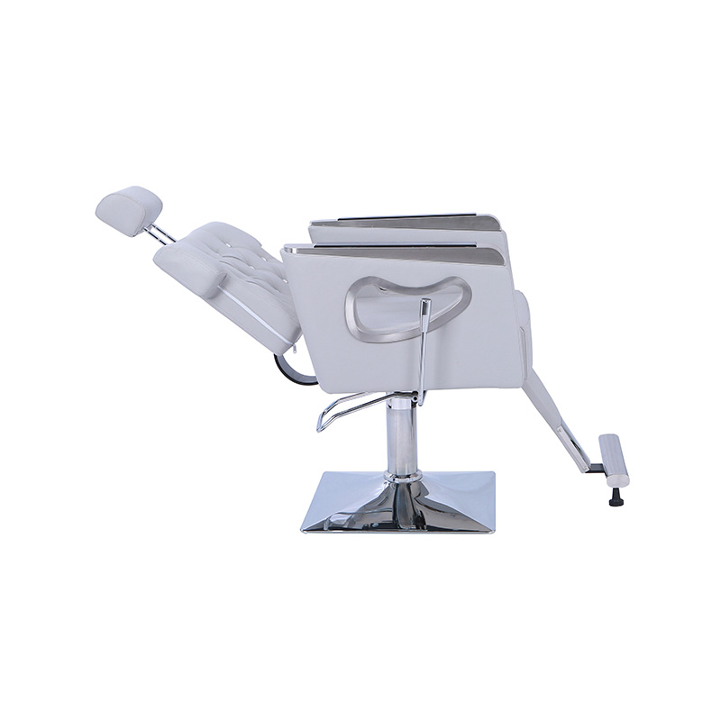 HZ87111GY / HZ87111WT / HZ87111PK / HZ87111BR / HZ87111 Chaise de salon inclinable robuste, chaise de style vintage pour coiffeur