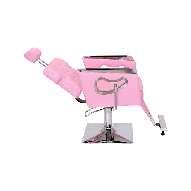 HZ87111GY / HZ87111WT / HZ87111PK / HZ87111BR / HZ87111 Chaise de salon inclinable robuste, chaise de style vintage pour coiffeur