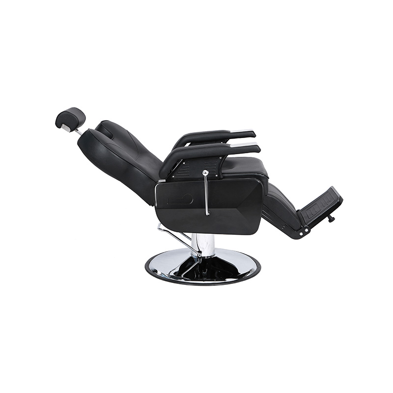 HZ8702A Fauteuil de barbier inclinable hydraulique tout usage noir