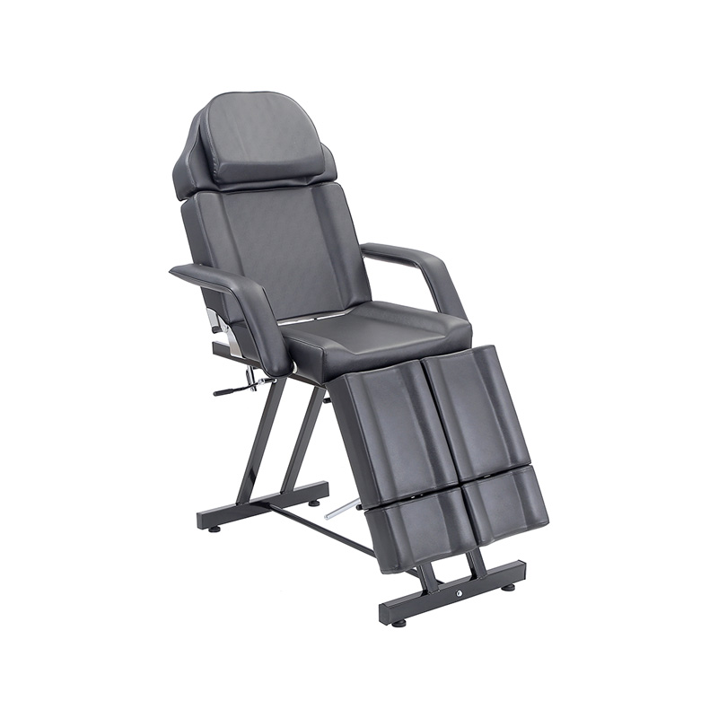HZ017BK/HZ017W table de tatouage repose-pieds fendus lit de beauté