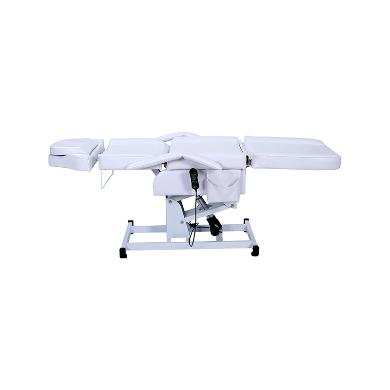 KF300 / KF300WH / KF300BK fauteuil-lit facial polyvalent pour salon de beauté avec tabouret hydraulique