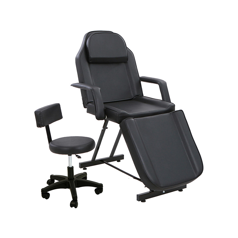 HZ015PKD/HZ015WD/HZ015BKD/HZ015DDPK chaise de tatouage pour salon de Massage lit d'esthéticienne avec tabouret hydraulique