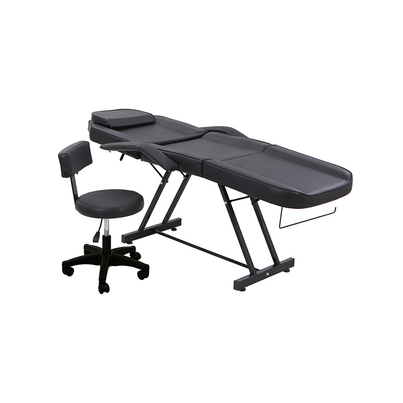 HZ015PKD/HZ015WD/HZ015BKD/HZ015DDPK chaise de tatouage pour salon de Massage lit d'esthéticienne avec tabouret hydraulique