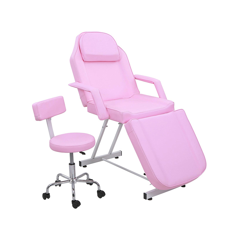 HZ015PKD/HZ015WD/HZ015BKD/HZ015DDPK chaise de tatouage pour salon de Massage lit d'esthéticienne avec tabouret hydraulique