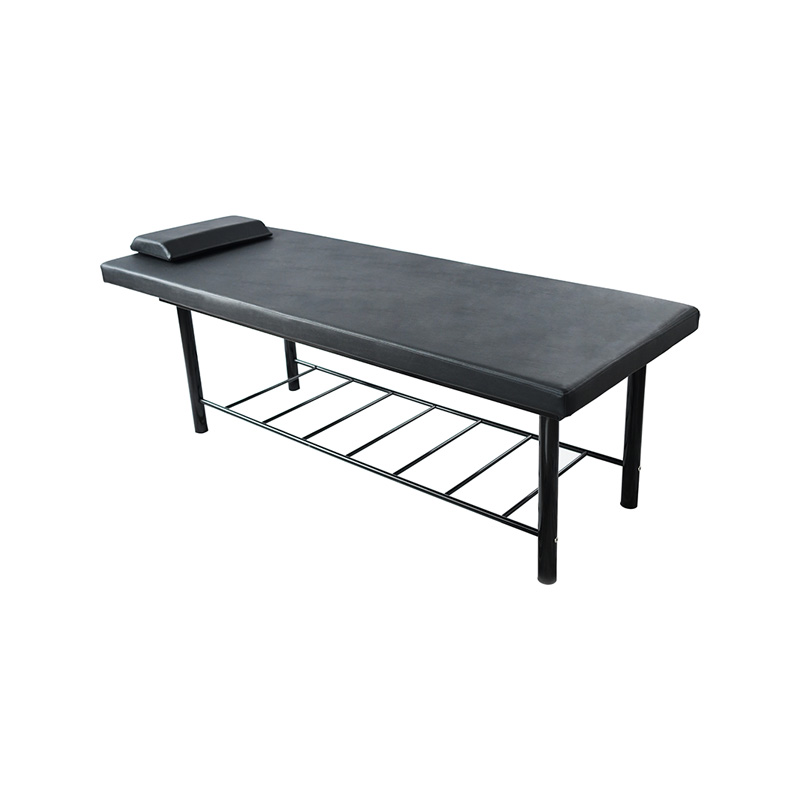 Lit de massage couché amovible avec appui-tête noir FS201