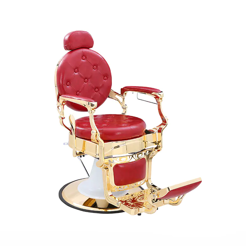 HZ8799ABK / HZ8799AGR / HZ8799WG / HZ8799RG chaise de barbier à tête d'huile pour hommes chaise de coiffure