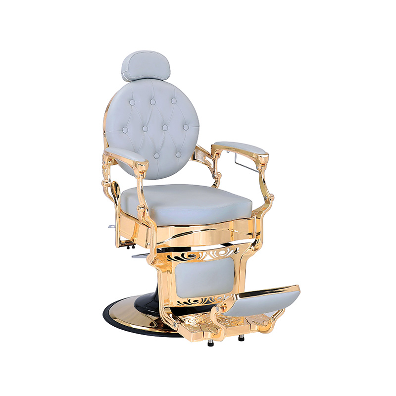 HZ8799B-K / HZ8799B-R / HZ8799G-R / HZ8799H-Z Chaise de barbier noire avec cadre doré