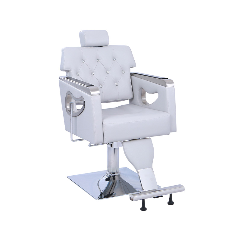 HZ87111GY / HZ87111WT / HZ87111PK / HZ87111BR / HZ87111 Chaise de salon inclinable robuste, chaise de style vintage pour coiffeur