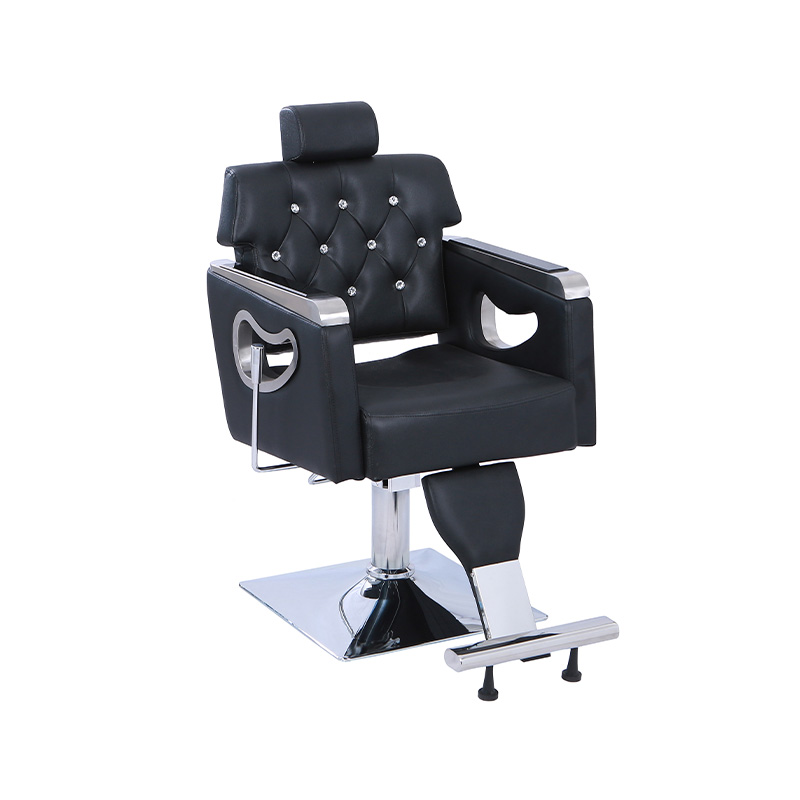 HZ87111GY / HZ87111WT / HZ87111PK / HZ87111BR / HZ87111 Chaise de salon inclinable robuste, chaise de style vintage pour coiffeur