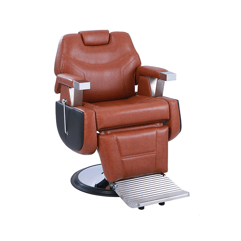 HZ8702Z Chaise de coiffure multifonction hydraulique pour industrie lourde marron