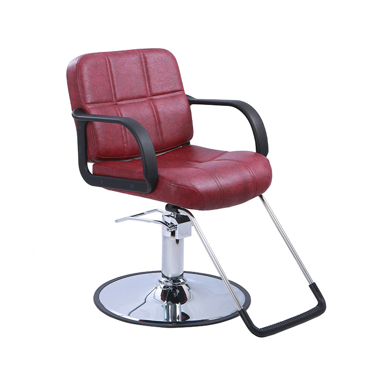 HZ8837R chaise de barbier hydraulique chaise de salon pour coiffeur chaise de tatouage