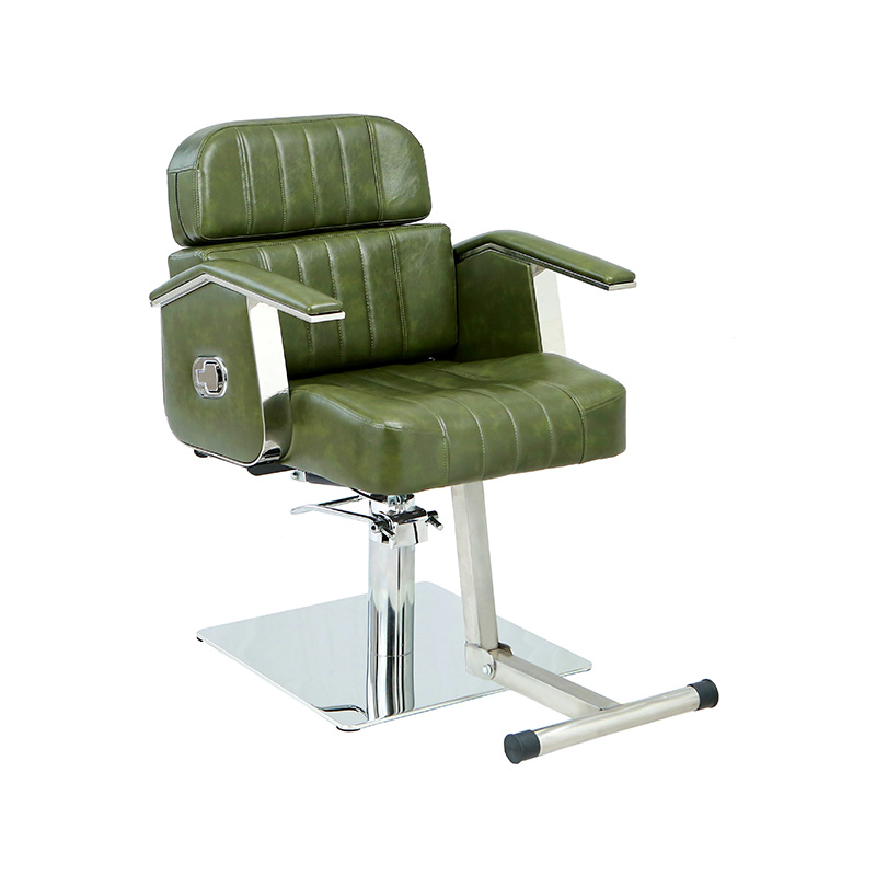 HZ88132 Chaise de coiffure légère haut de gamme vert Matcha