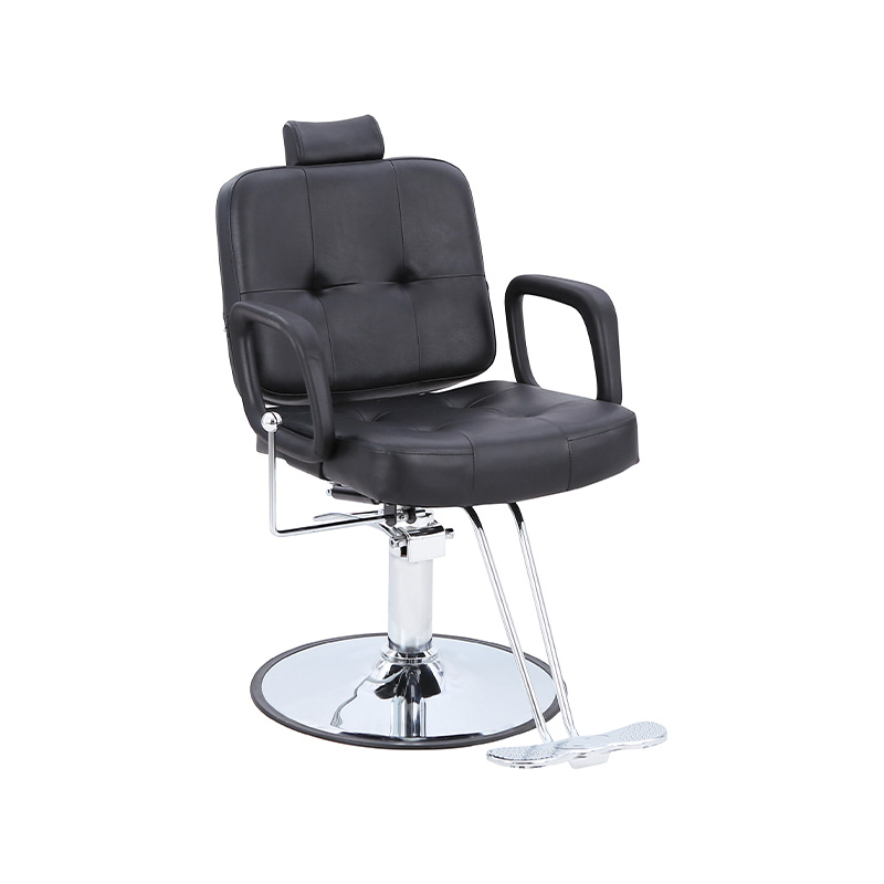 HZ8838C Noir avec fauteuil de style inclinable à pédale en caoutchouc