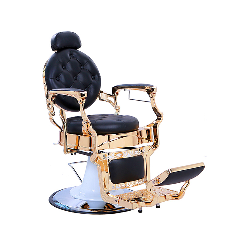 HZ8799GD chaise de coiffure inclinable hydraulique multifonctionnelle et robuste pour salon de beauté