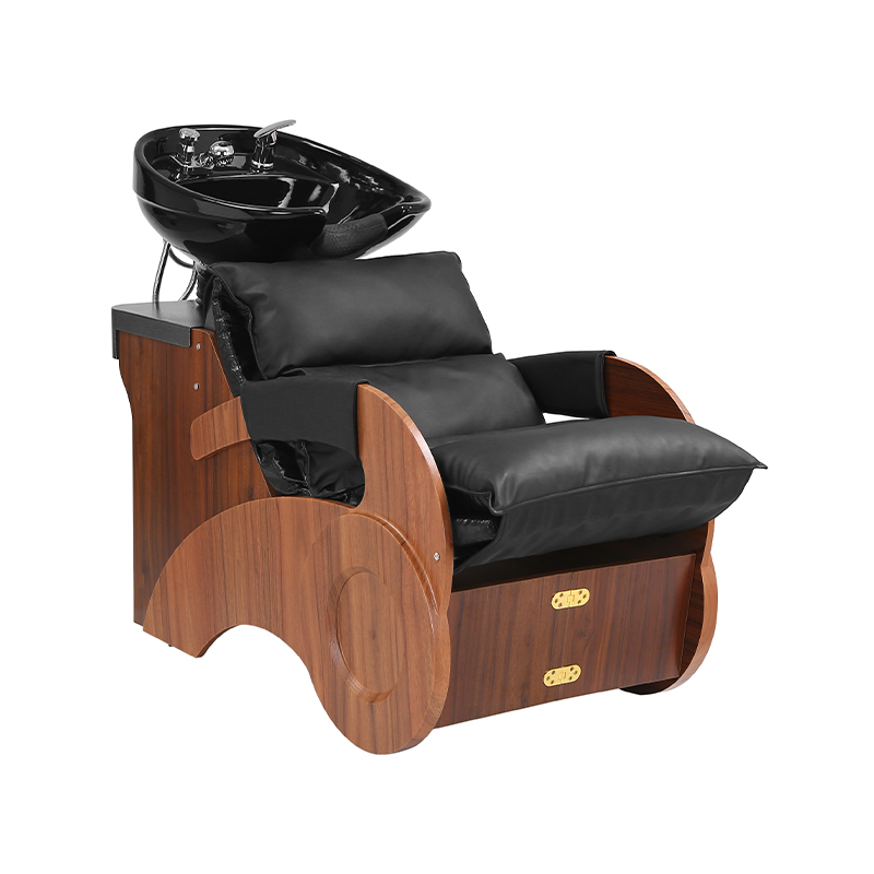 HZ9071 Canapé confortable et fauteuil à shampoing avec cadre en bois