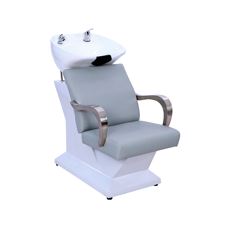 HZ9096 Haze bleu évier de lavage de cheveux unité de lavage à contre-courant station de shampoing