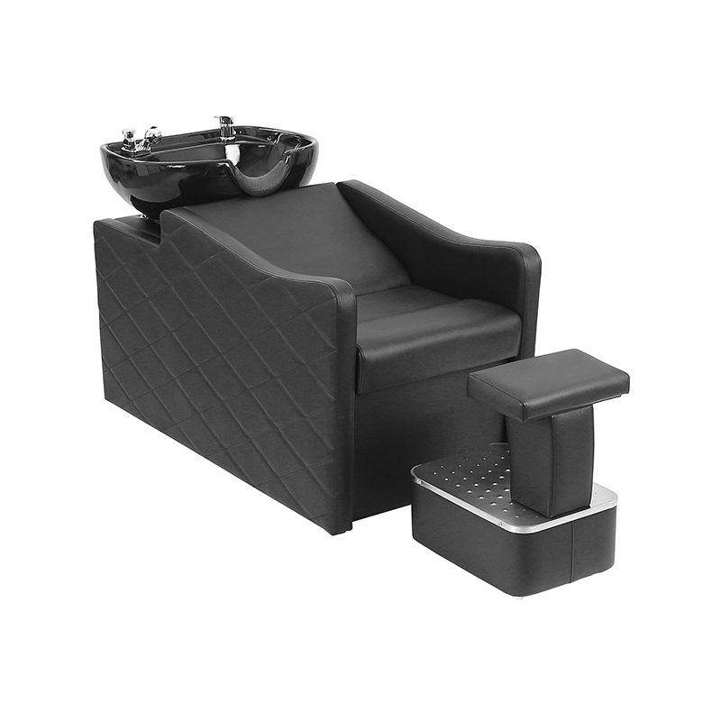 HZ9075 Station de lavage des cheveux avec évier à shampoing en céramique