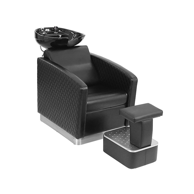 Ensemble bol et chaise de shampoing pour Salon de coiffure, HZ9077-1/HZ9077B